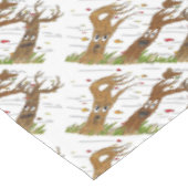Nappe d'arbres d'automne (Angle)