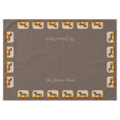 Nappe Dark Bay Runse Horse Taupe (Devant (Horizontal))