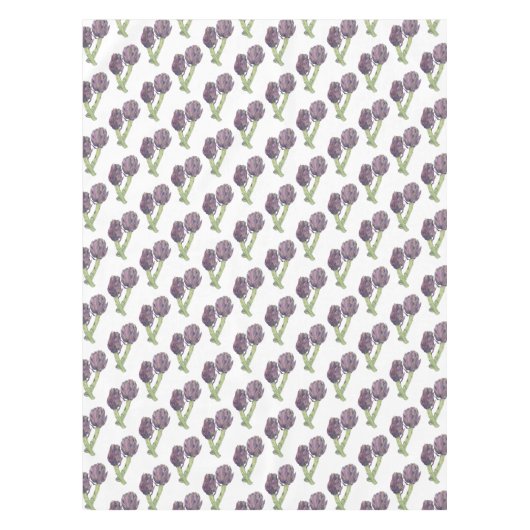 Nappe d'artichauts violets (Devant)