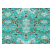 Nappe Dauphin Dream Tablecloth d'art autochtone (Devant (Horizontal))