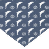 Nappe Dauphins sur le motif de défilé (Angle)
