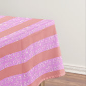 Nappe de bandes géométriques roses (In Situ)