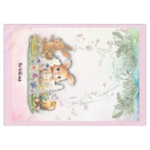 Nappe de brunch de Pâques personnalisée (Devant (Horizontal))