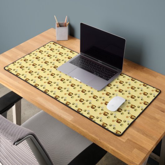 Nappe de bureau miel doux Abeille mignonne (Bureau 2)