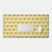 Nappe de bureau miel doux Abeille mignonne (Clavier et souris)