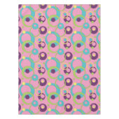 Nappe de cercles roses funky (Devant)