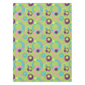 Nappe de cercles verts funky (Devant)