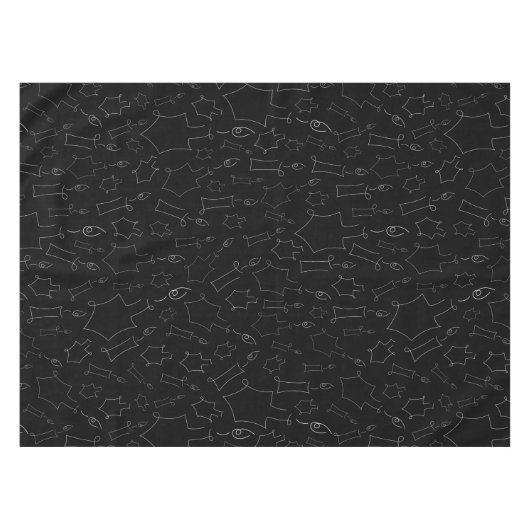 Nappe de Chanukah (Devant (Horizontal))