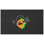 Nappe de Citrouille de chat noir (Devant (Horizontal))