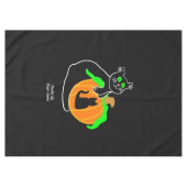 Nappe de Citrouille de chat noir (Devant (Horizontal))