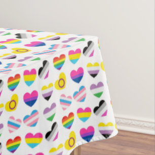 Nappe de coeur de fierté