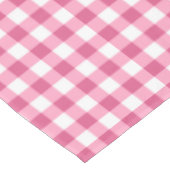 Nappe | de contrôle de guingan rose et contrôles (Angle)
