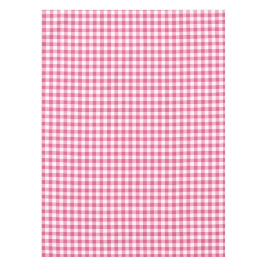 Nappe | de contrôle de guingan rose et contrôles (Devant)