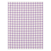 Nappe de contrôle de motif de guingan de violette (Devant)