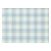 Nappe de coton de guingan de bleu bleu vert (Devant (Horizontal))