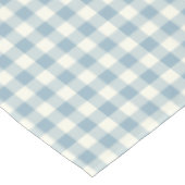 Nappe de coton de guingan de bleu bleu vert (Angle)