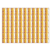 Nappe de coton Rosh Hashanah (Devant (Horizontal))