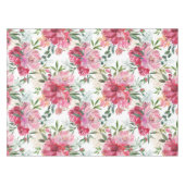 Nappe de Design Tropical Rose Floral (Devant (Horizontal))