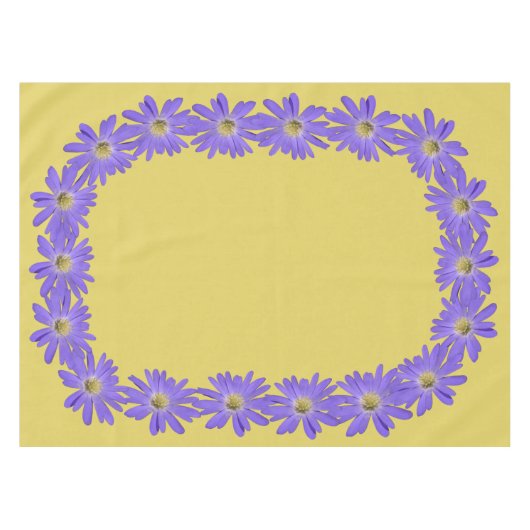 Nappe De Faisceau Violet Fleurs De Faisée Nappe (Devant (Horizontal))