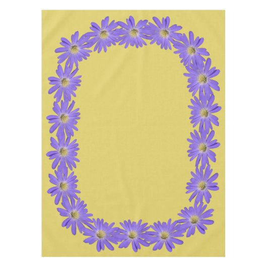 Nappe De Faisceau Violet Fleurs De Faisée Nappe (Devant)