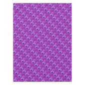 Nappe De Faisceau Violet Fleurs De Faisée Nappe (Devant)