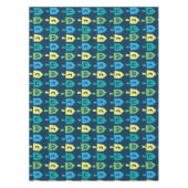 Nappe de fête de Hanoucca à dreidel (Devant)