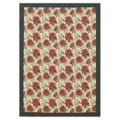 Nappe de fête rustique Charme floral aquarelle (Devant)