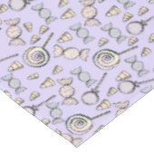 Nappe de fête thème bonbons sucrés (Angle)