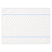 Nappe de Fêtes Juives Étoiles & Escalier Bleu Pâle (Devant (Horizontal))