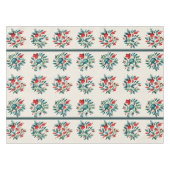Nappe de fleurs de Noël (Devant (Horizontal))