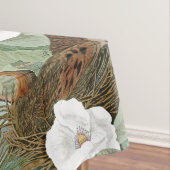 Nappe de fleurs d'oiseaux de colombe de tortue (In Situ)