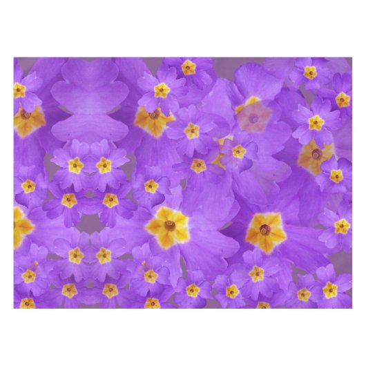 Nappe de fleurs violettes (Devant (Horizontal))