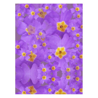 Nappe de fleurs violettes