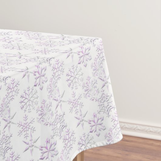 Nappe de flocon de Noël rose Tint (In Situ)