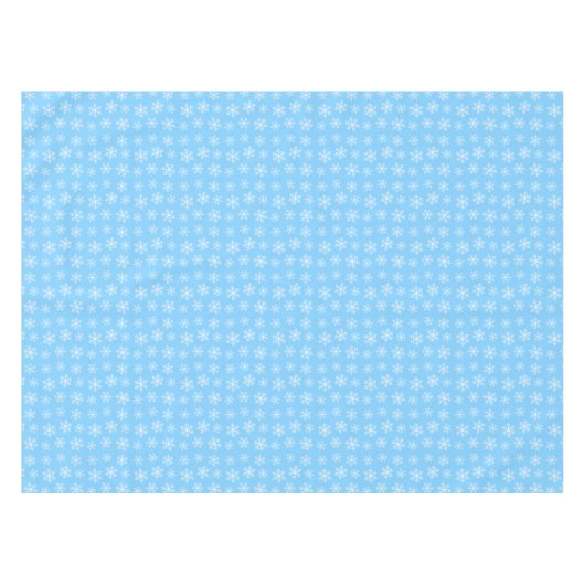 Nappe de flocons bleus (Devant (Horizontal))
