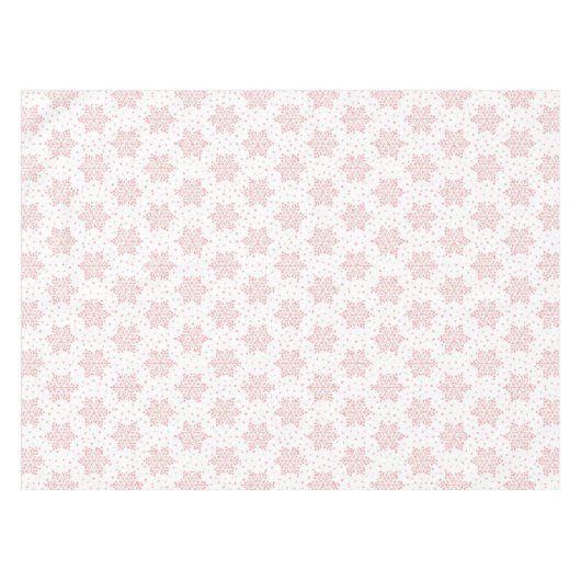 Nappe de flocons de neige rose (Devant (Horizontal))