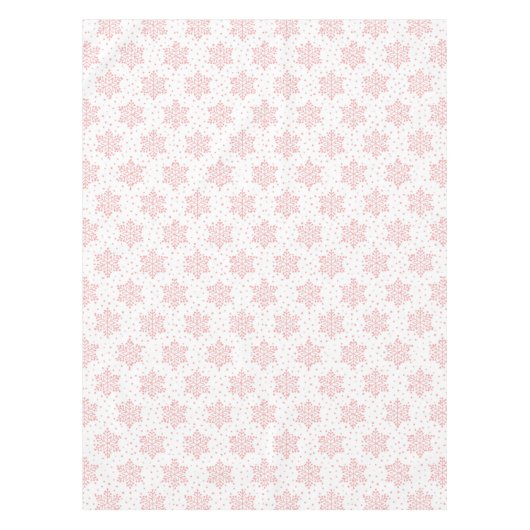 Nappe de flocons de neige rose (Devant)