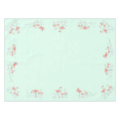 Nappe de frontière de groupe d'Aqua de Flamants (Devant (Horizontal))