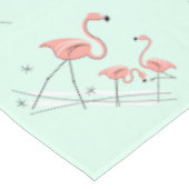 Nappe de frontière de groupe d'Aqua de Flamants (Angle)