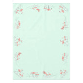 Nappe de frontière de groupe d'Aqua de Flamants (Devant)