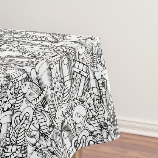 Nappe de fruits de mer et de bière (In Situ)