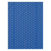 Nappe de jour férié bleu foncé avec étoiles (Devant)
