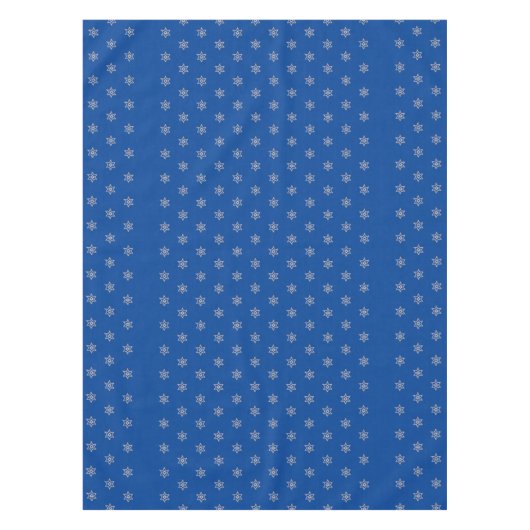 Nappe de jour férié bleu foncé avec étoiles (Devant)