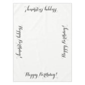 Nappe de joyeux anniversaire (Devant)