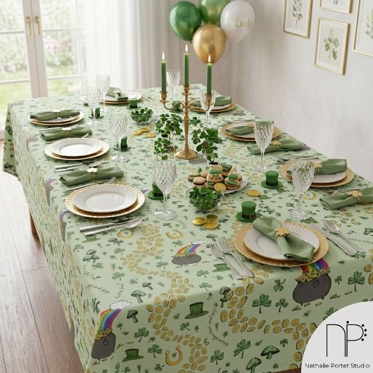 Nappe de la Saint-Patrick Chance & Joie
