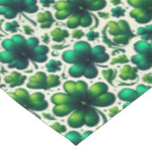 Nappe de la Saint-Patrick Lucky Shamrock (Angle)