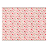 Nappe de la Saint-Valentin Chat Cœurs Rouges (Devant (Horizontal))