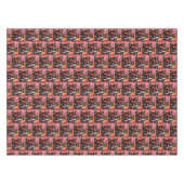 Nappe de la Saint-Valentin Chat Cœurs Rouges (Devant (Horizontal))