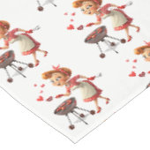 Nappe de la Saint-Valentin Cœur rouge d'amour de c (Angle)