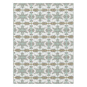 Nappe de lapin blanc Noël Berry Vert doux (Devant)